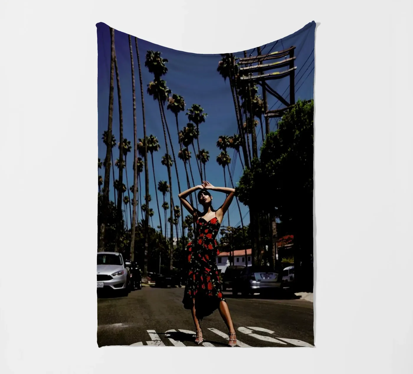 LA Fleecedecke von Marie Bärsch