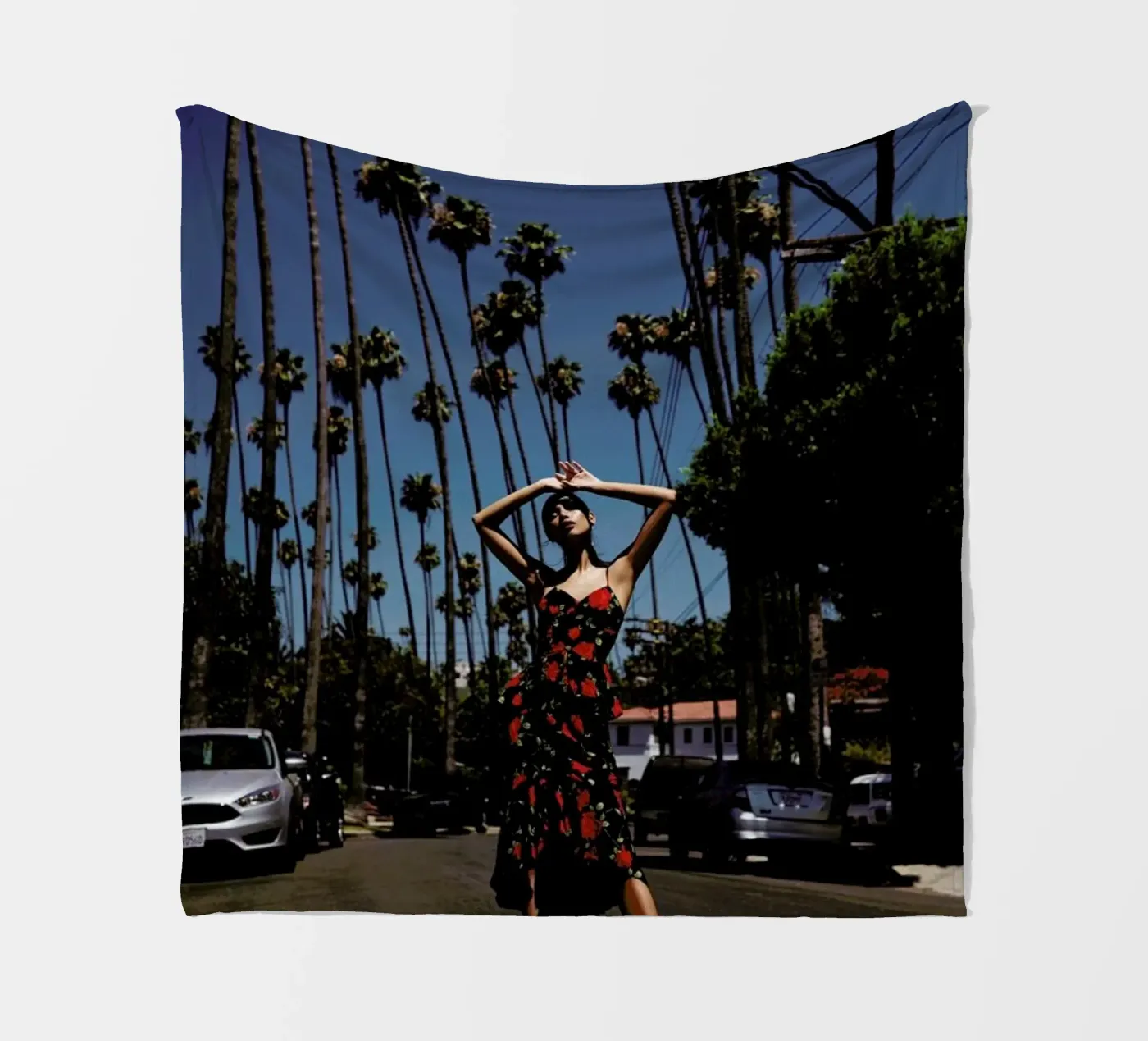 LA Fleecedecke von Marie Bärsch