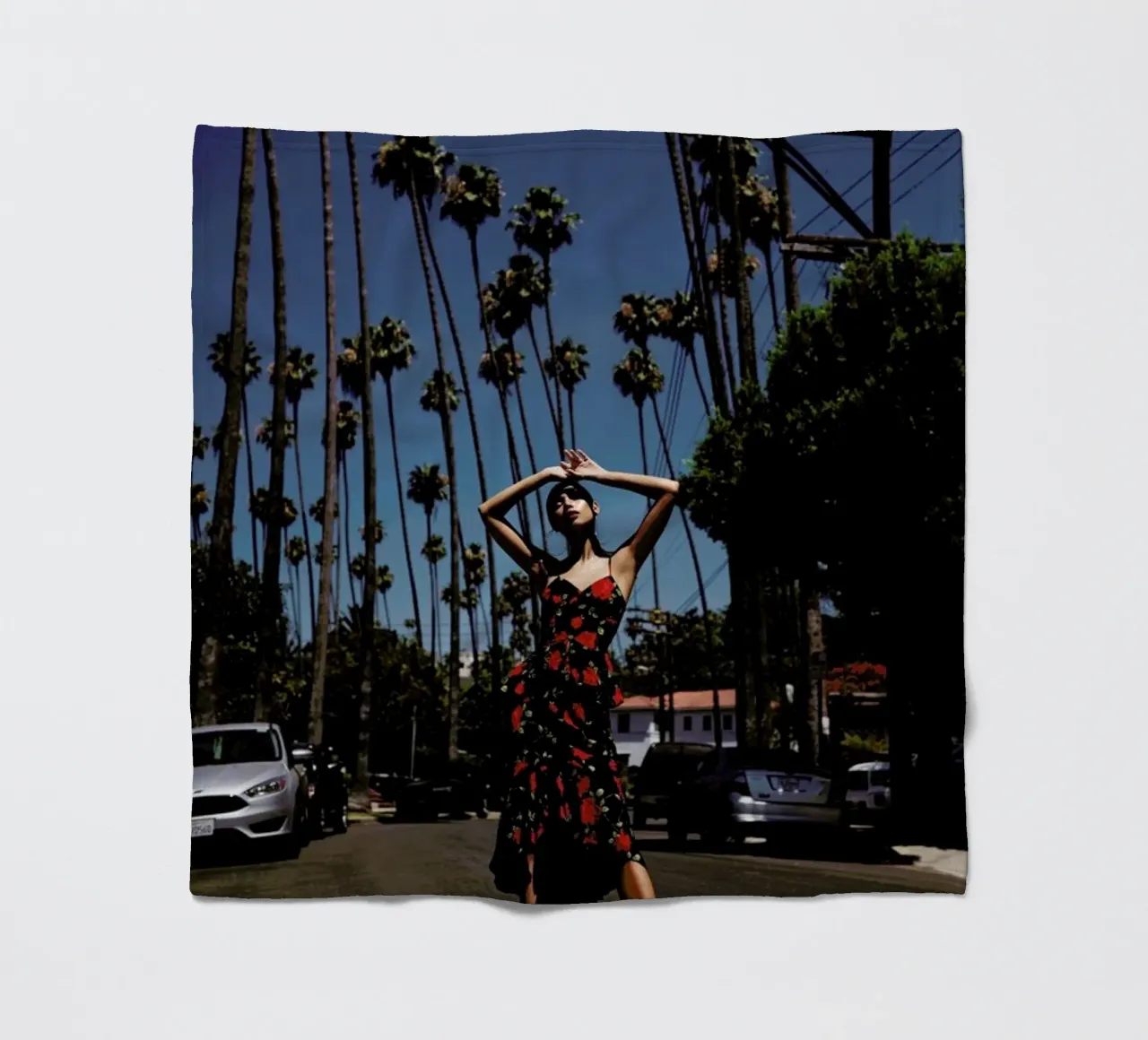 LA Fleecedecke von Marie Bärsch