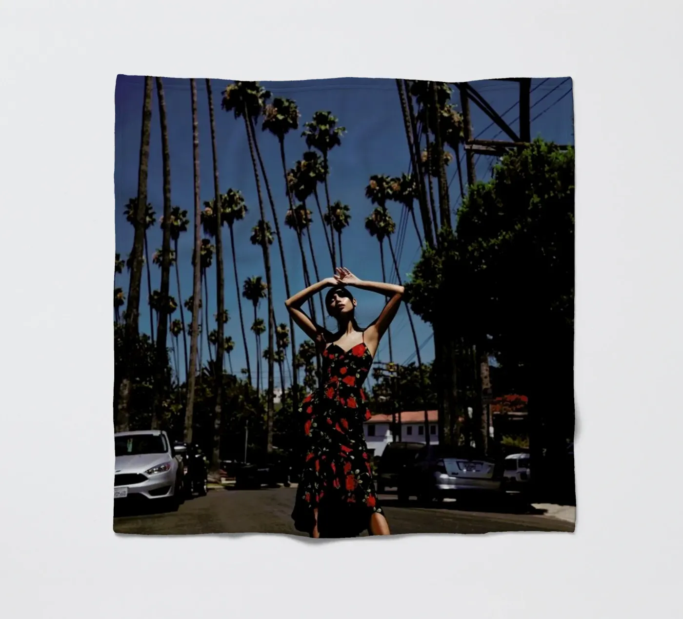 LA Fleecedecke von Marie Bärsch