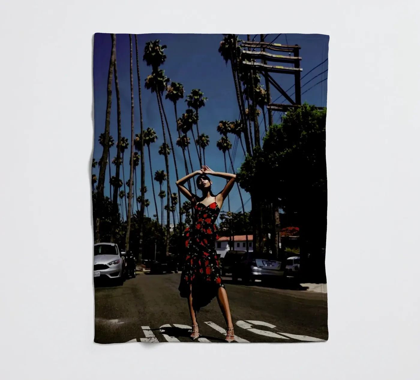 LA Fleecedecke von Marie Bärsch