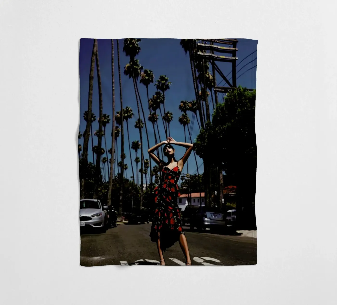 LA Fleecedecke von Marie Bärsch