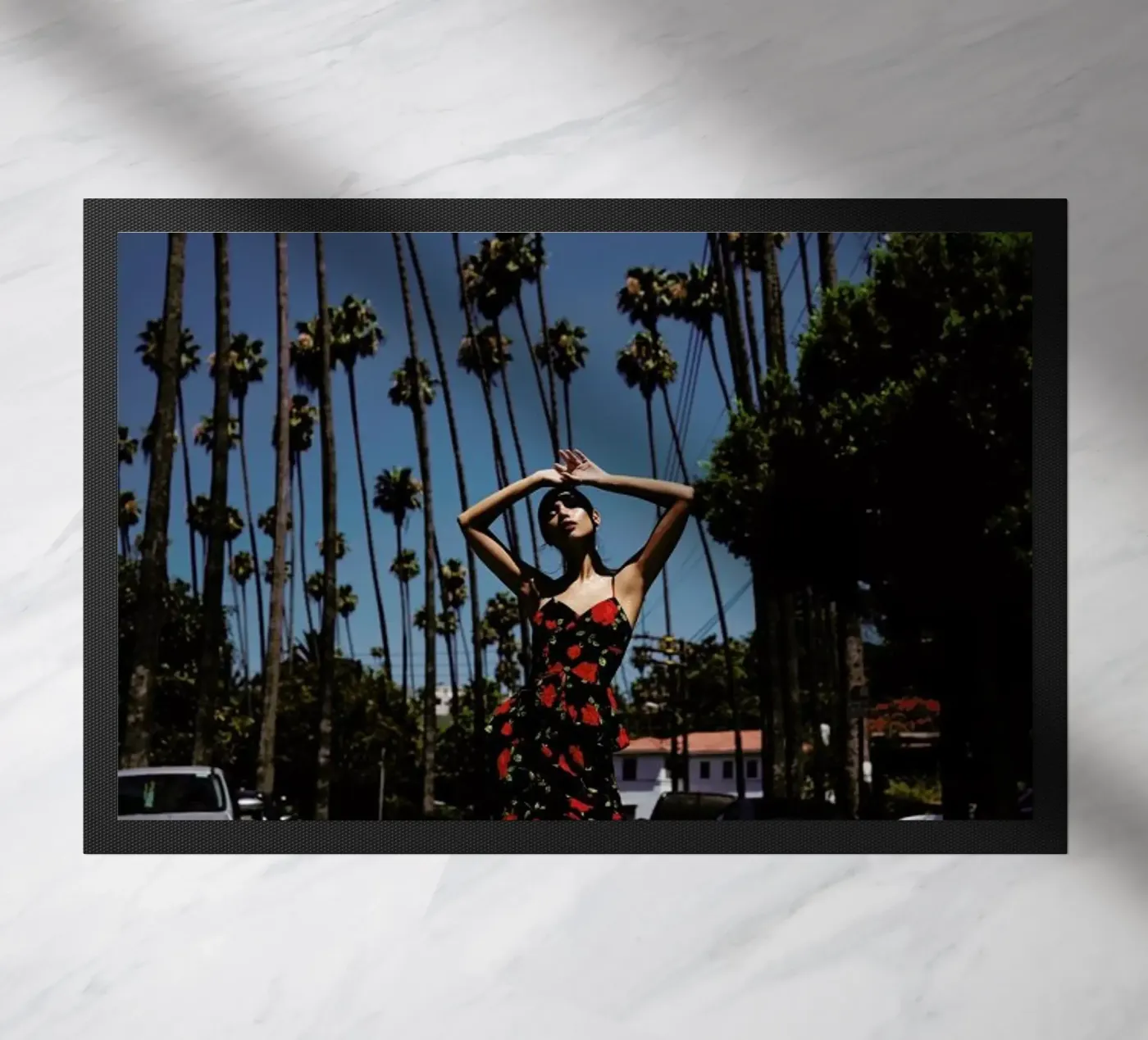 LA Fußmatte von Marie Bärsch