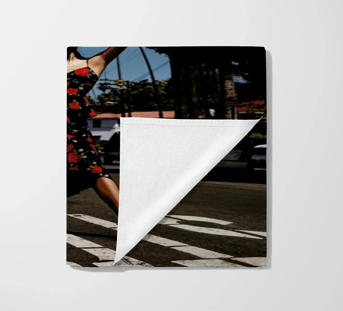 LA beach towel by Marie Bärsch