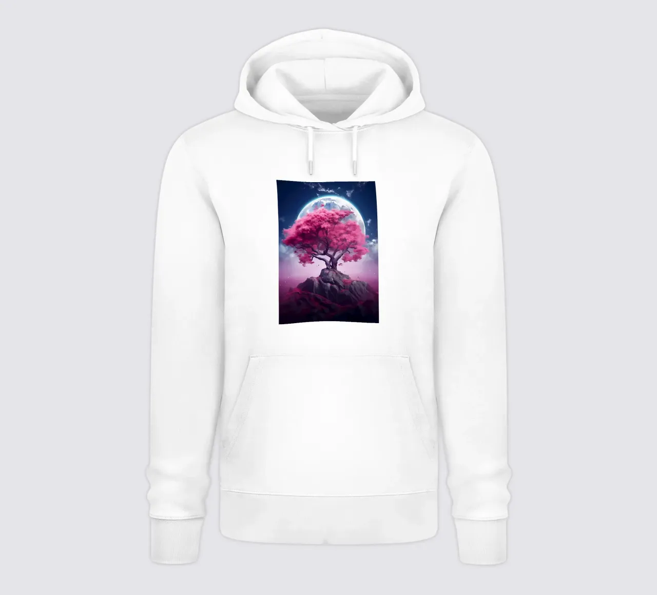 Cosmic Sakura Tree felpa con cappuccio da Mikesell