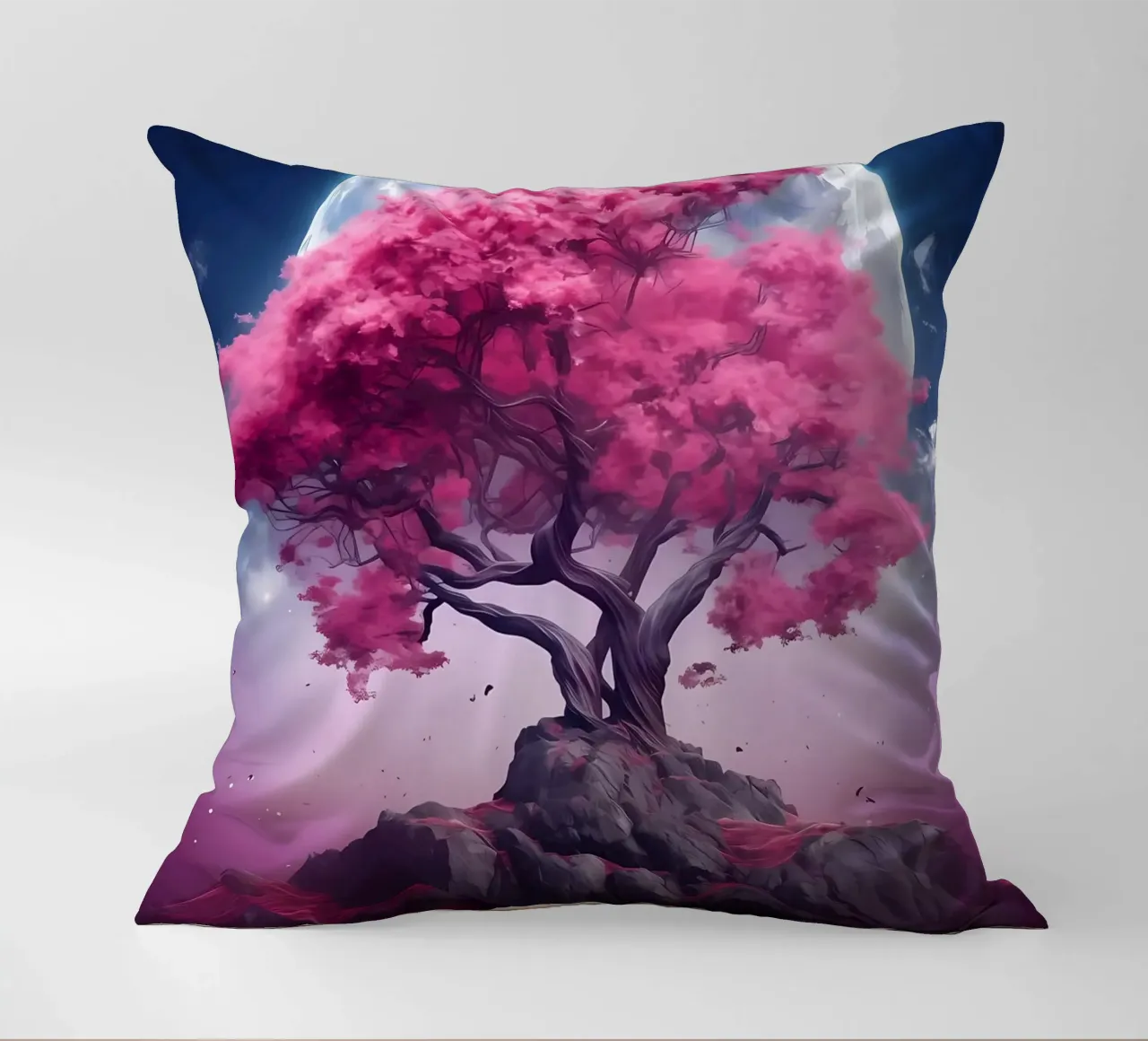 Cosmic Sakura Tree cuscino da Mikesell