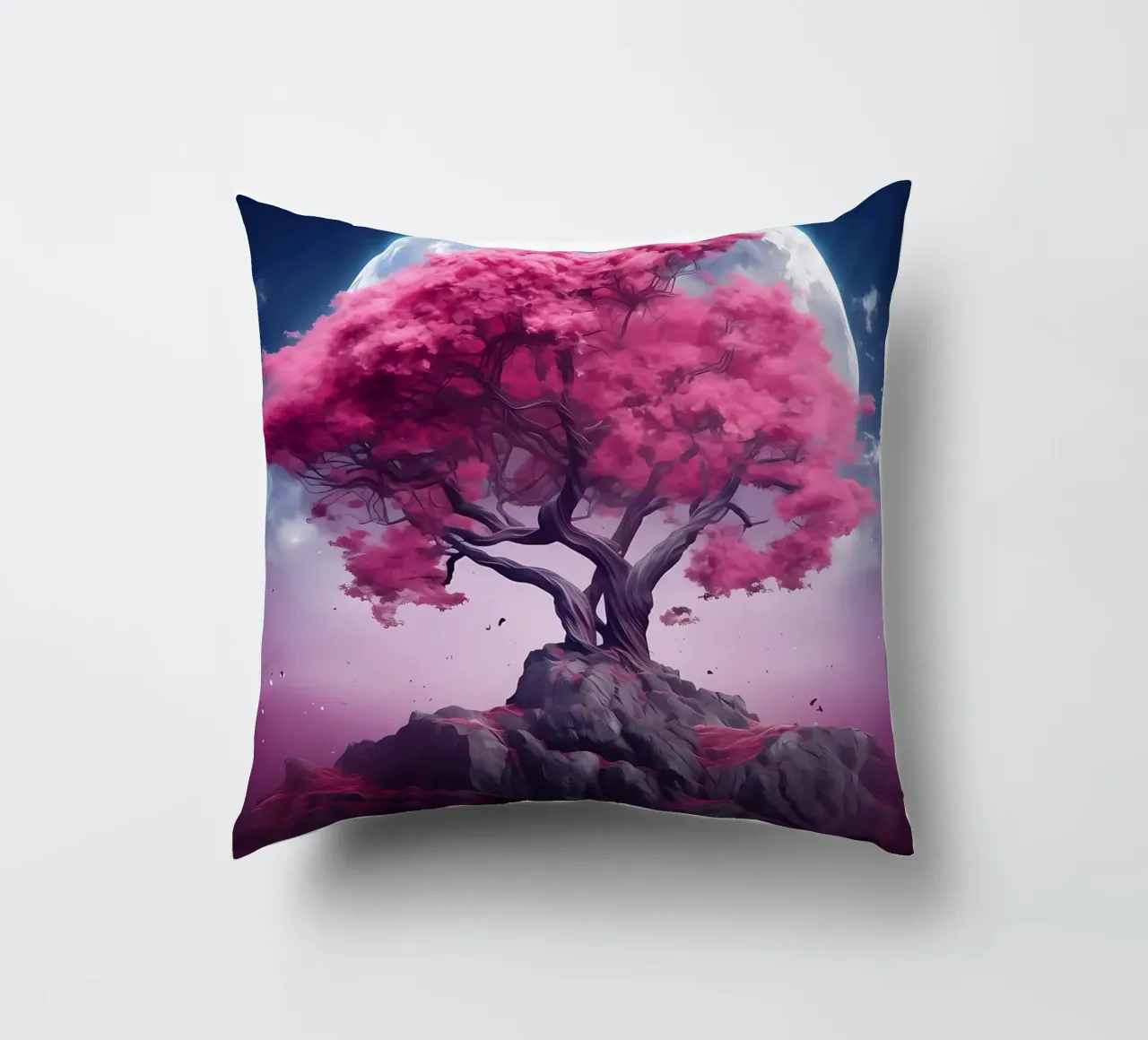 Cosmic Sakura Tree cuscino da Mikesell