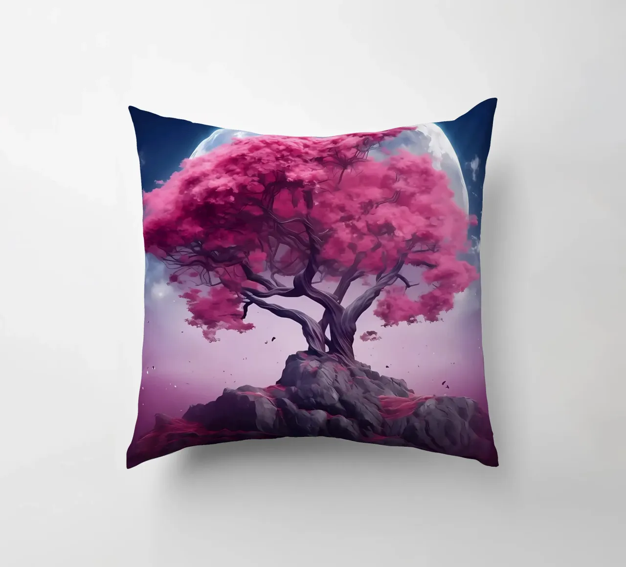 Cosmic Sakura Tree cuscino da Mikesell