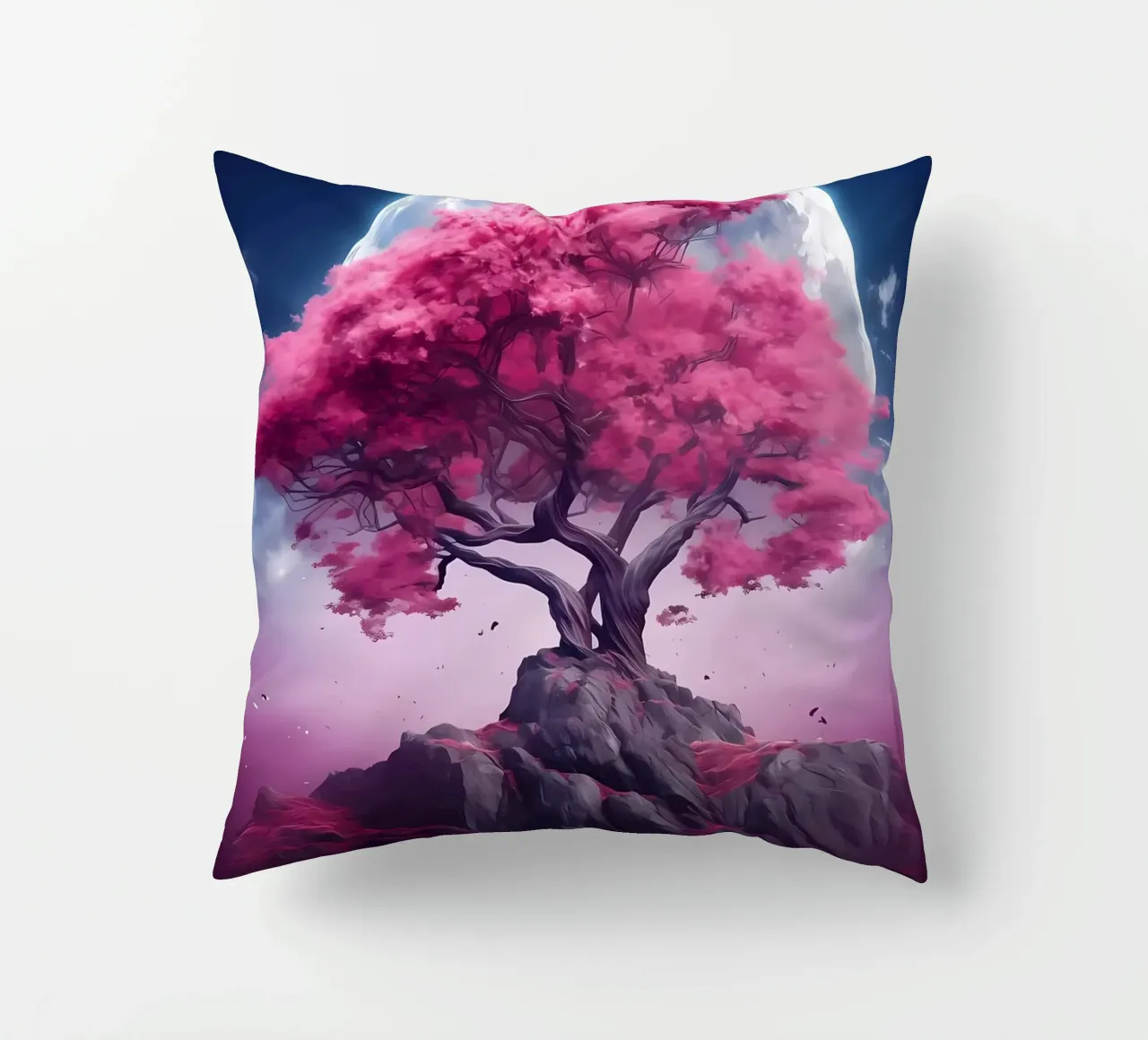 Cosmic Sakura Tree cuscino da Mikesell