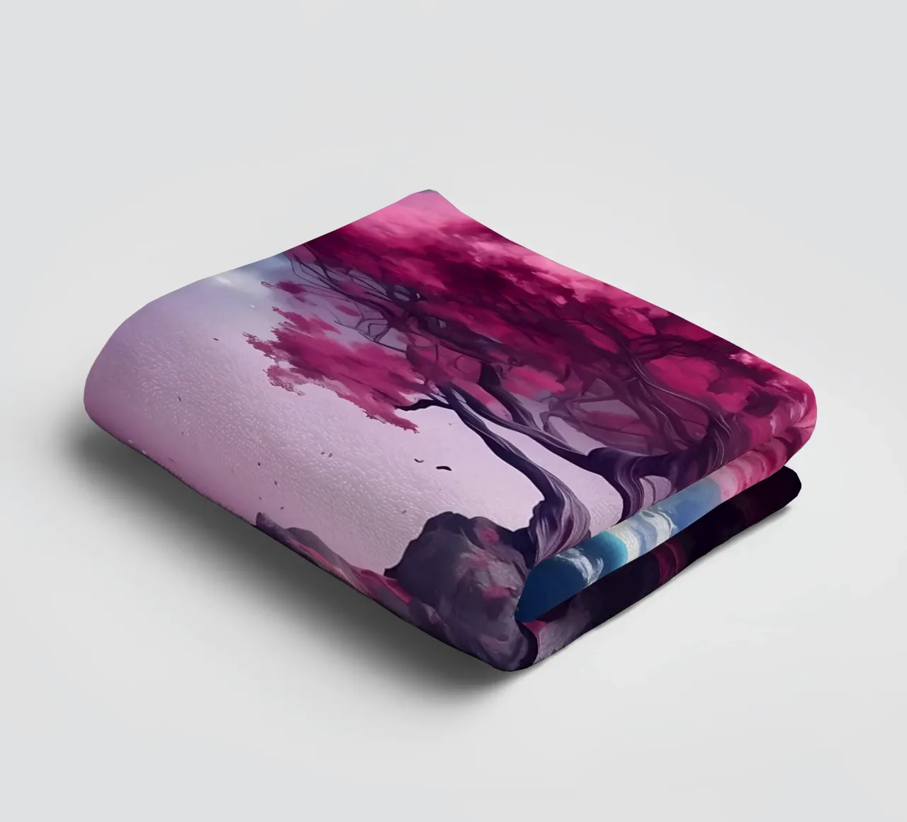 Cosmic Sakura Tree asciugamano da bagno da Mikesell
