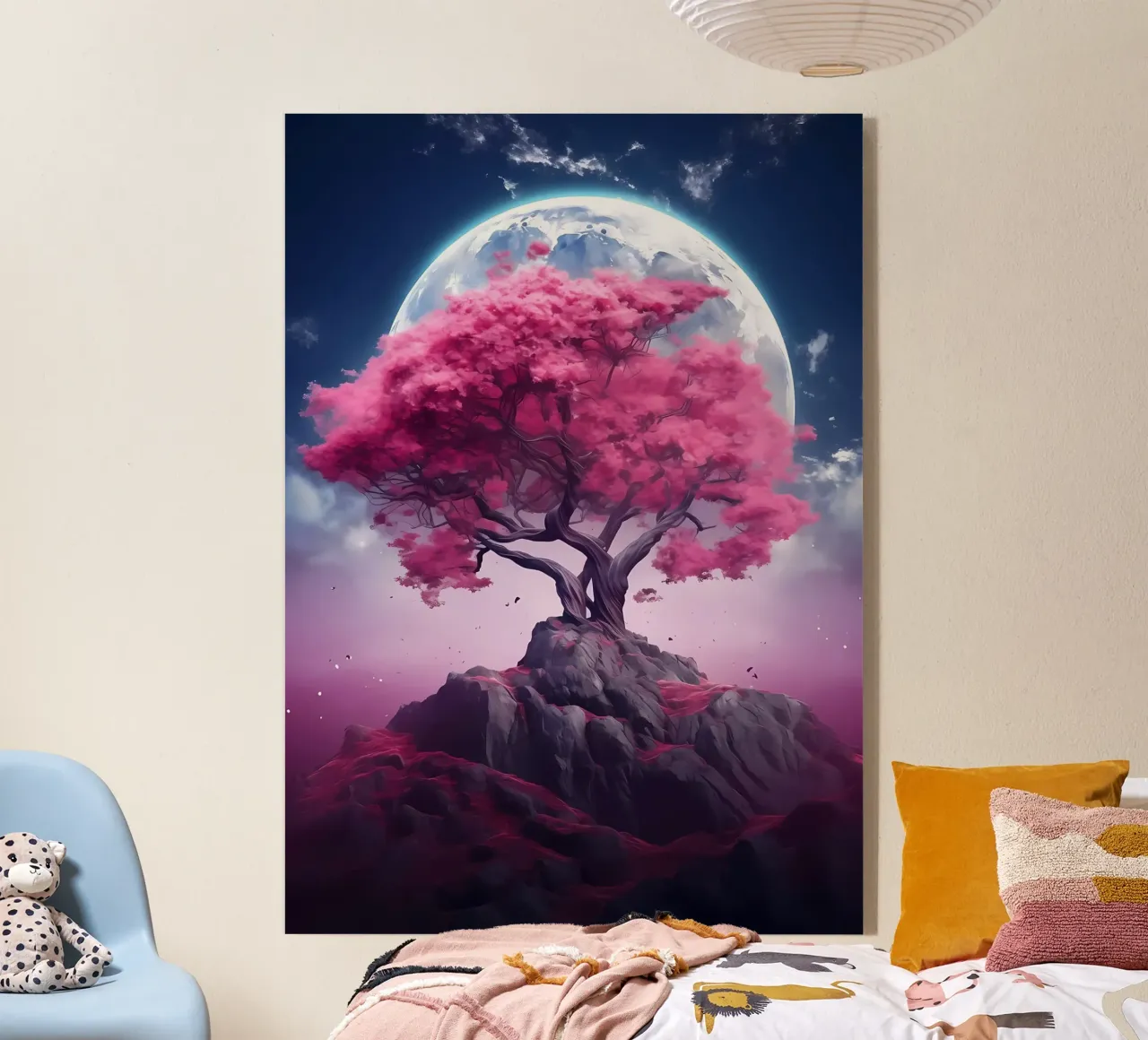 Cosmic Sakura Tree plexiglass da Mikesell