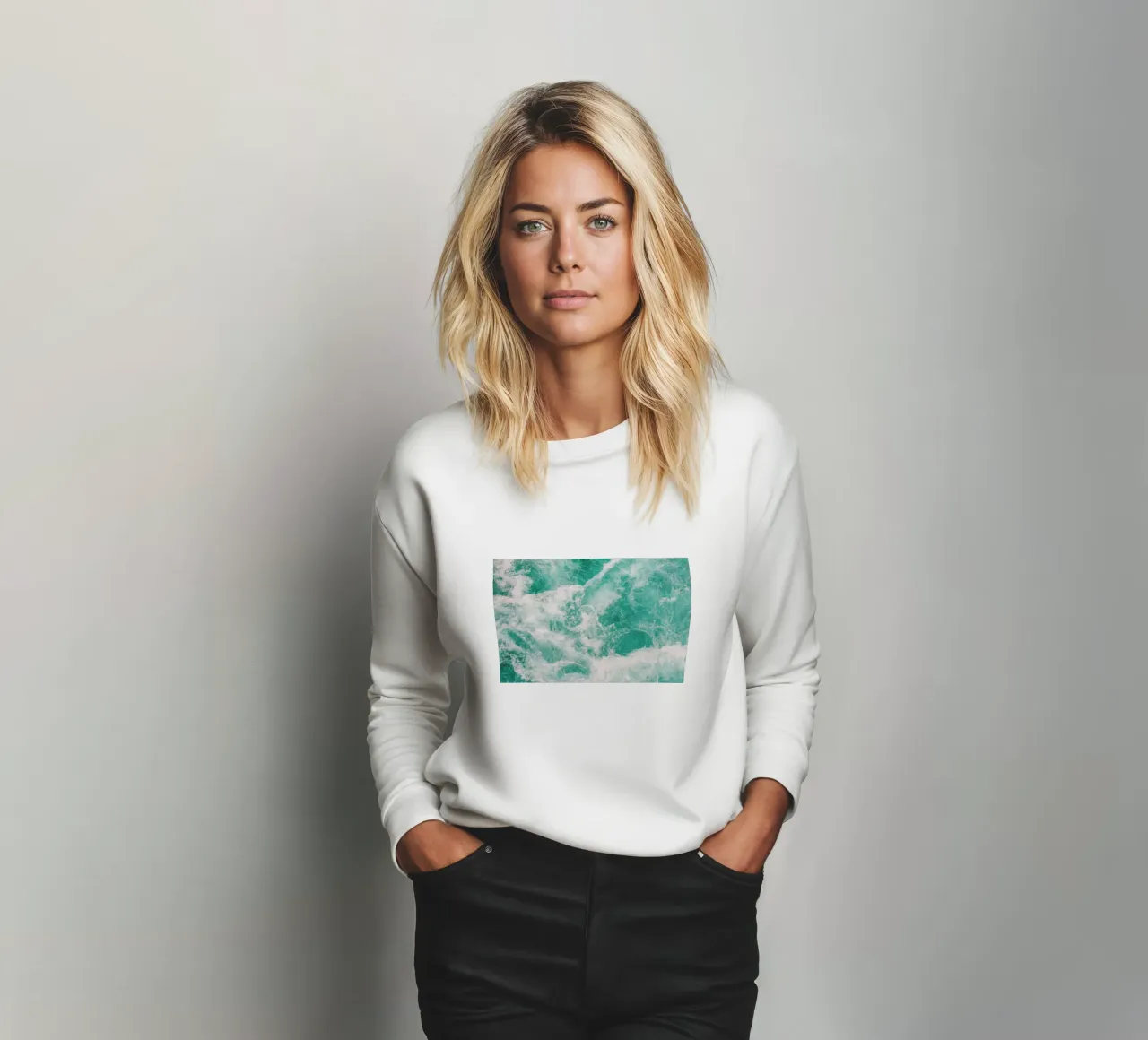 Whitewater 1 sweatshirt by Nur Mut