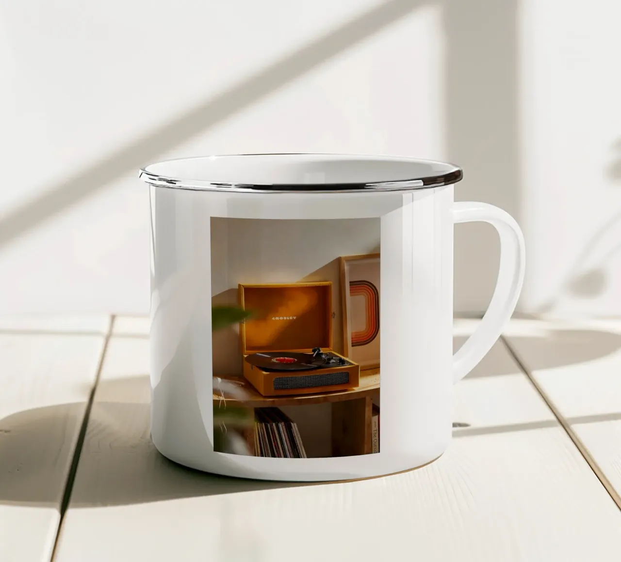 In vinile tazza in smalto da Allaire