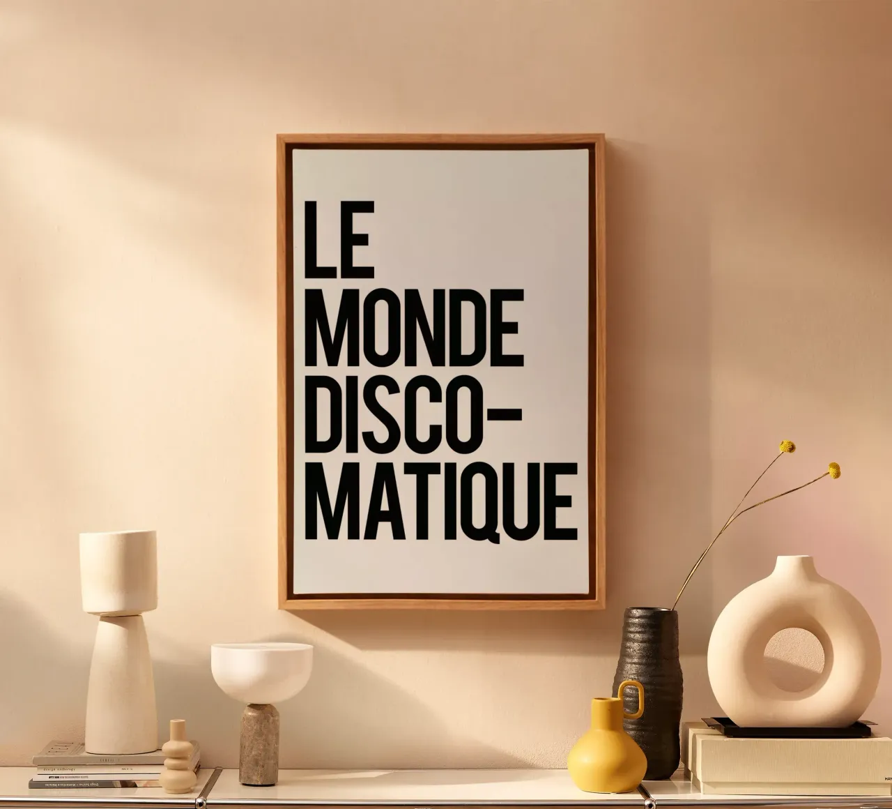 Disco-Matique tela con Cornice a cassetta da Studio One