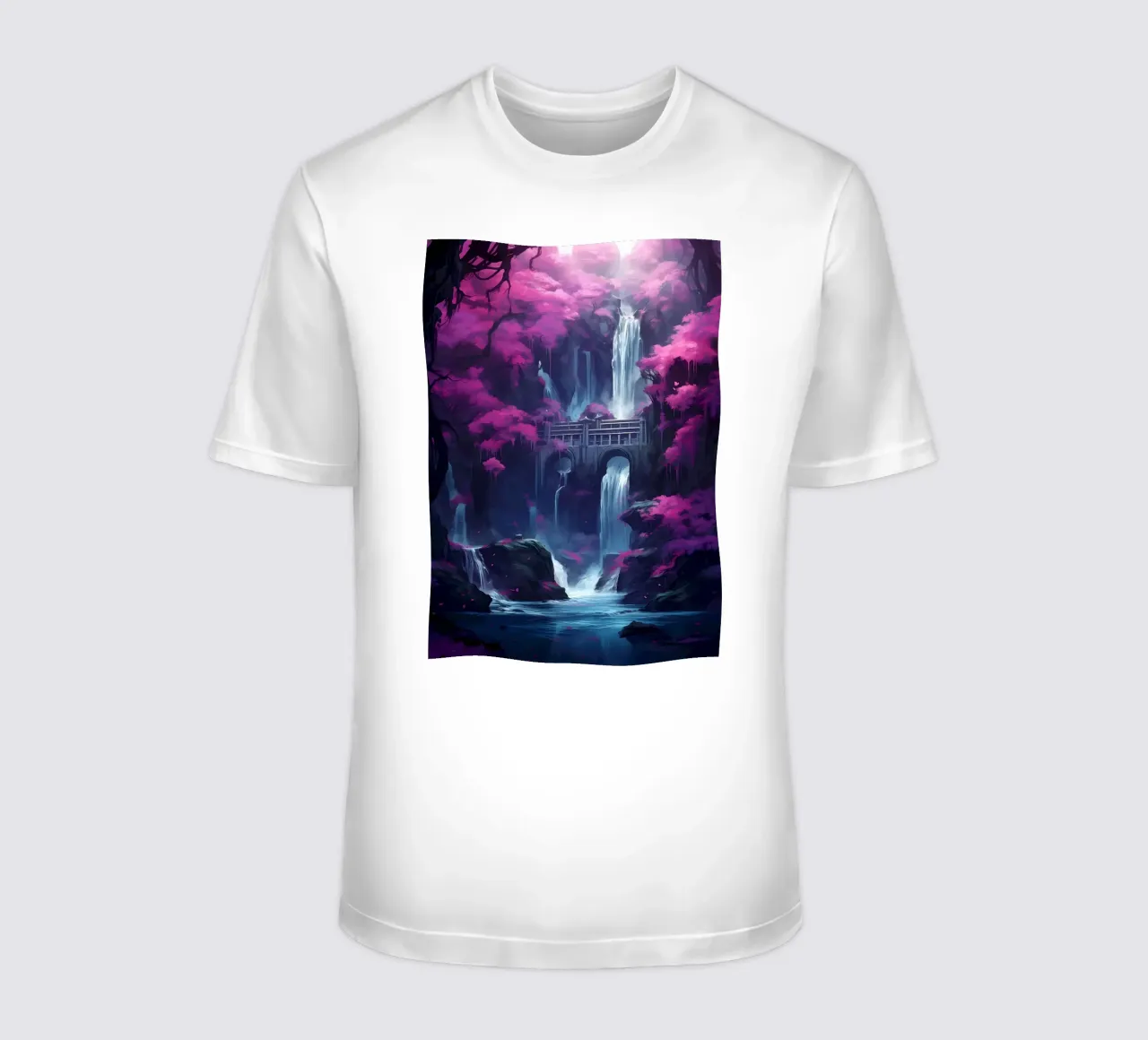 Cherry Blossom Japan Art t-shirt by Mikesell