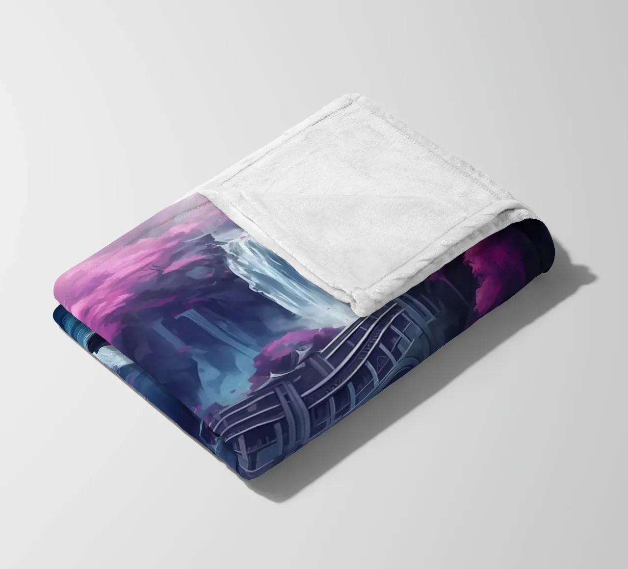 Ciliegio in fiore Giappone Arte coperta in pile da Mikesell