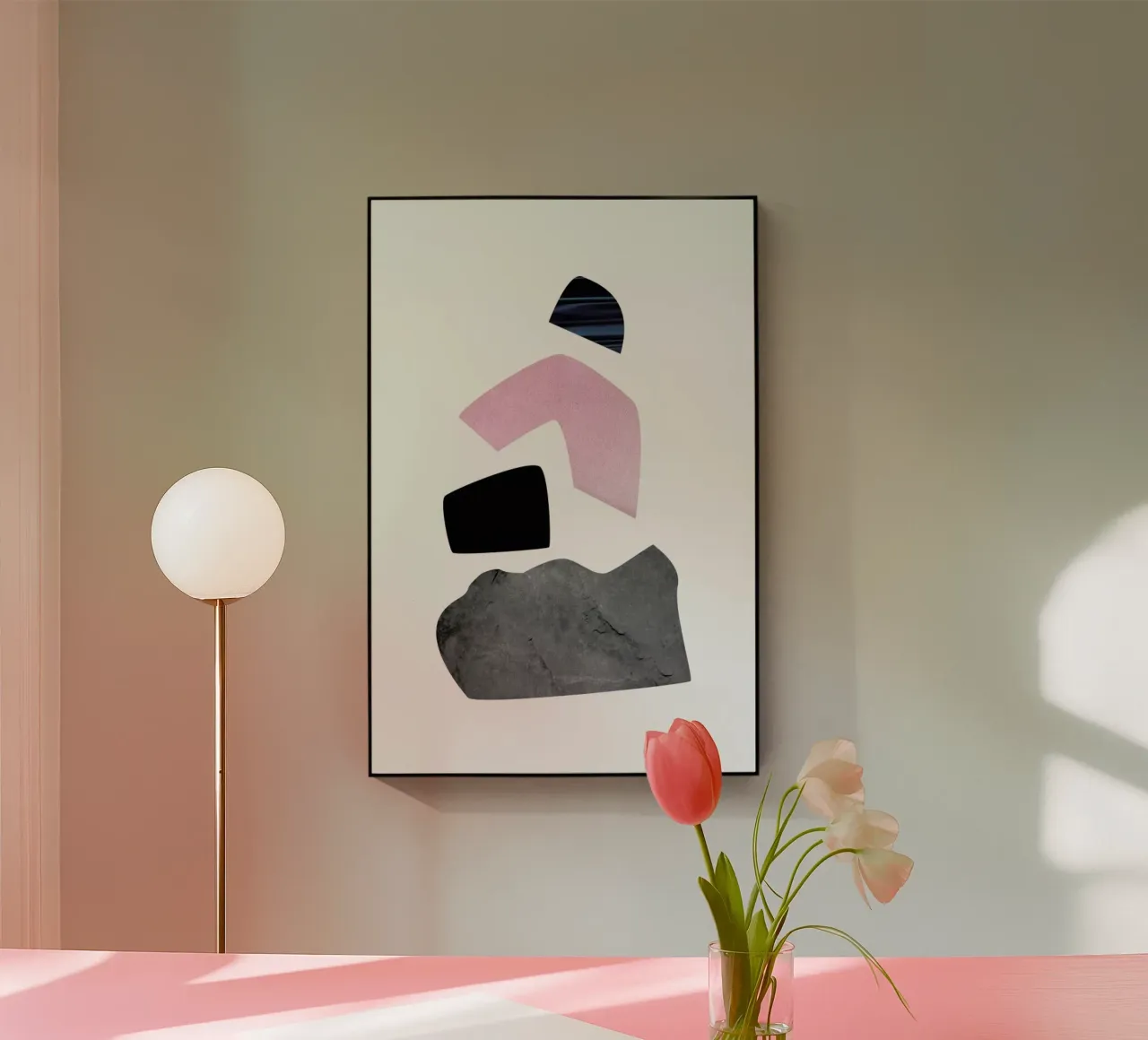 Happy Pink plexiglass da petiteCAPS