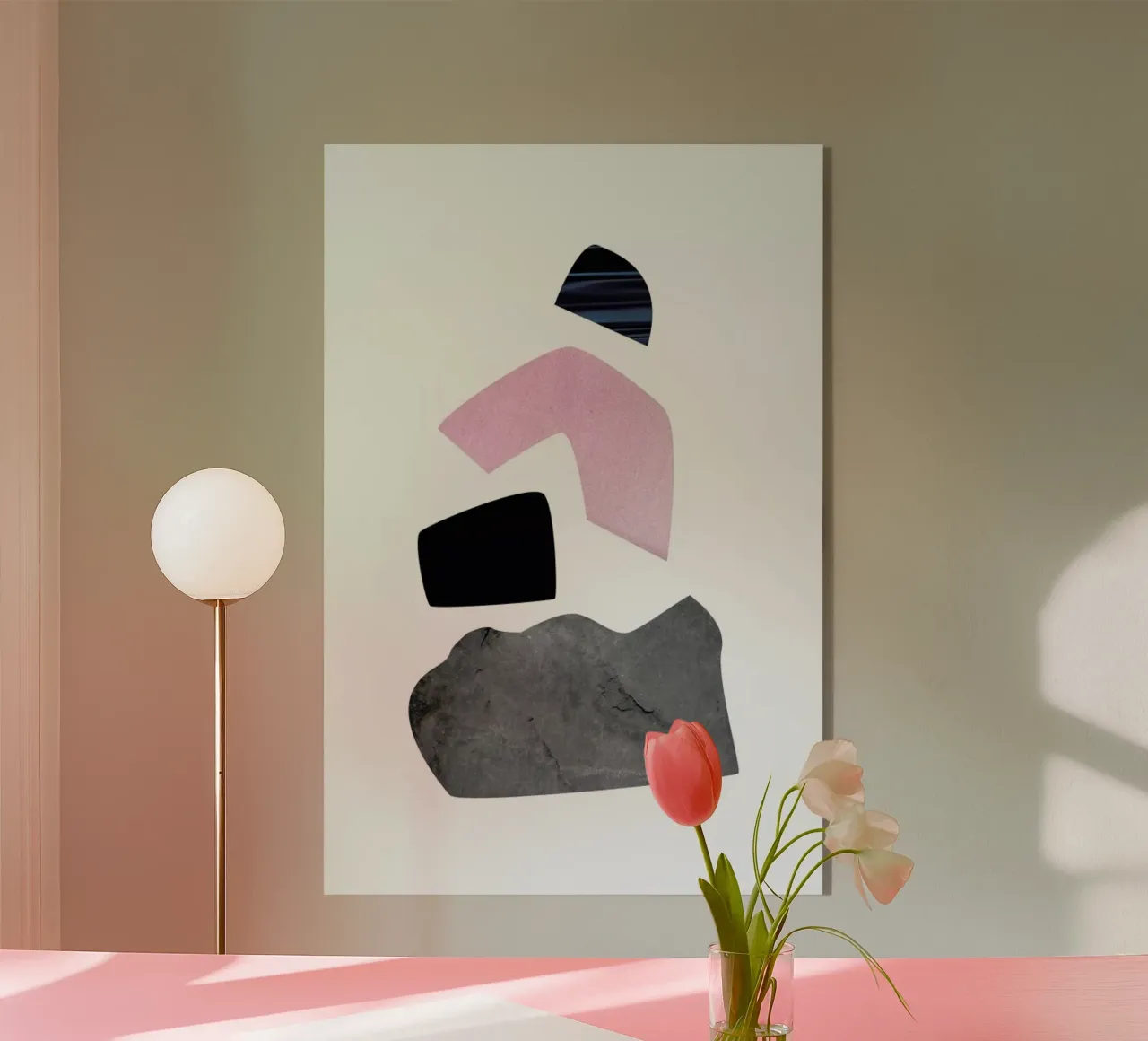 Happy Pink plexiglass da petiteCAPS