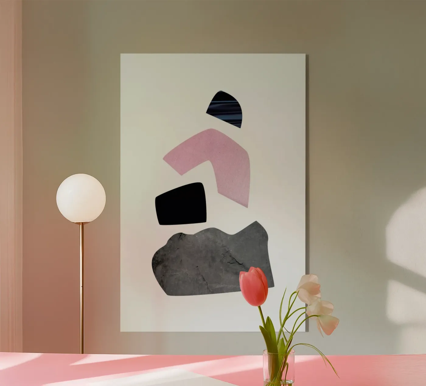 Happy Pink acryl van petiteCAPS