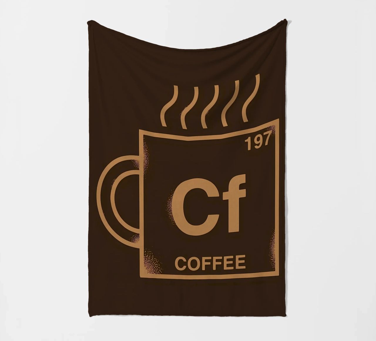 ELEMENTO CAFFÈ coperta in pile da Delaplane
