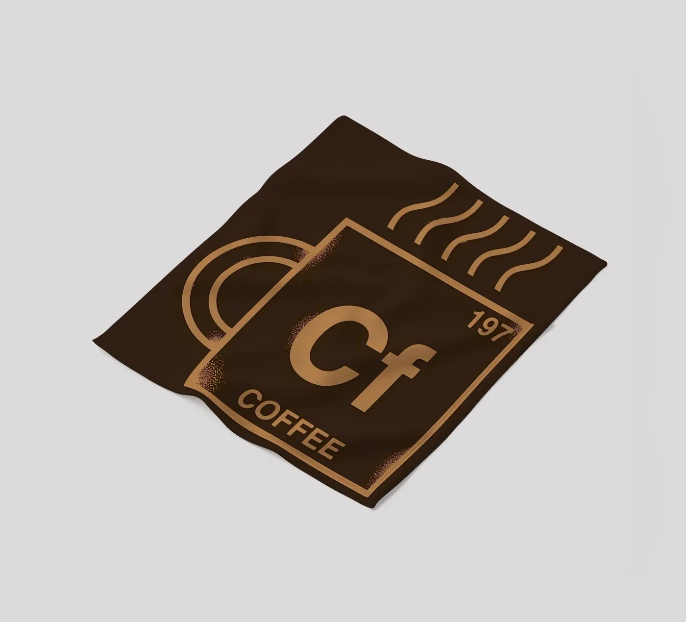 ELEMENTO CAFFÈ coperta in pile da Delaplane