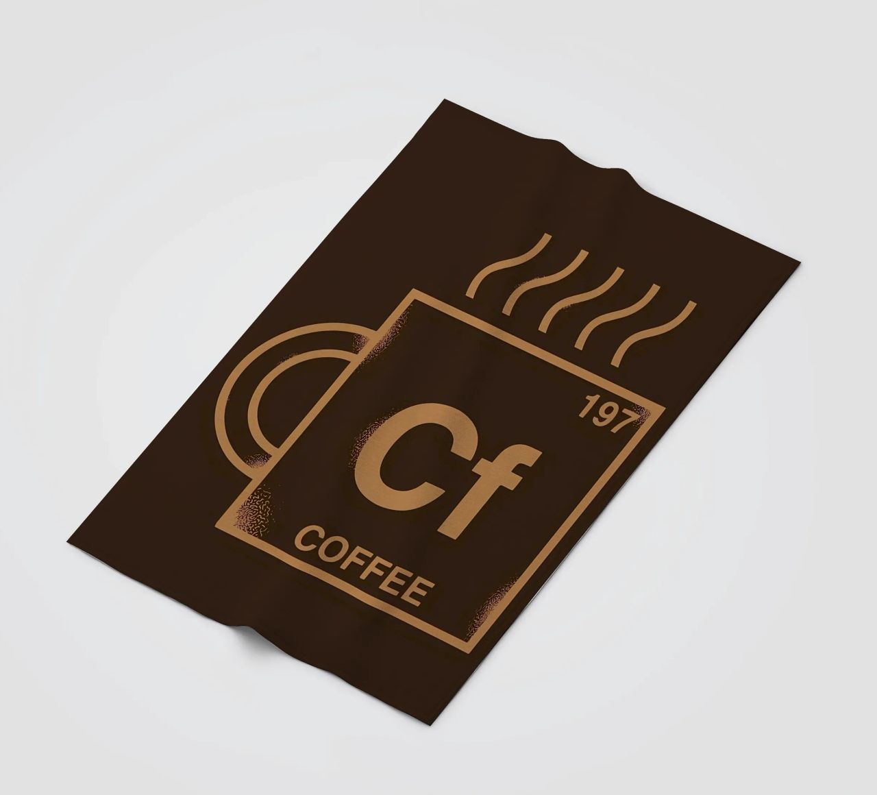 ELEMENTO CAFFÈ coperta in pile da Delaplane
