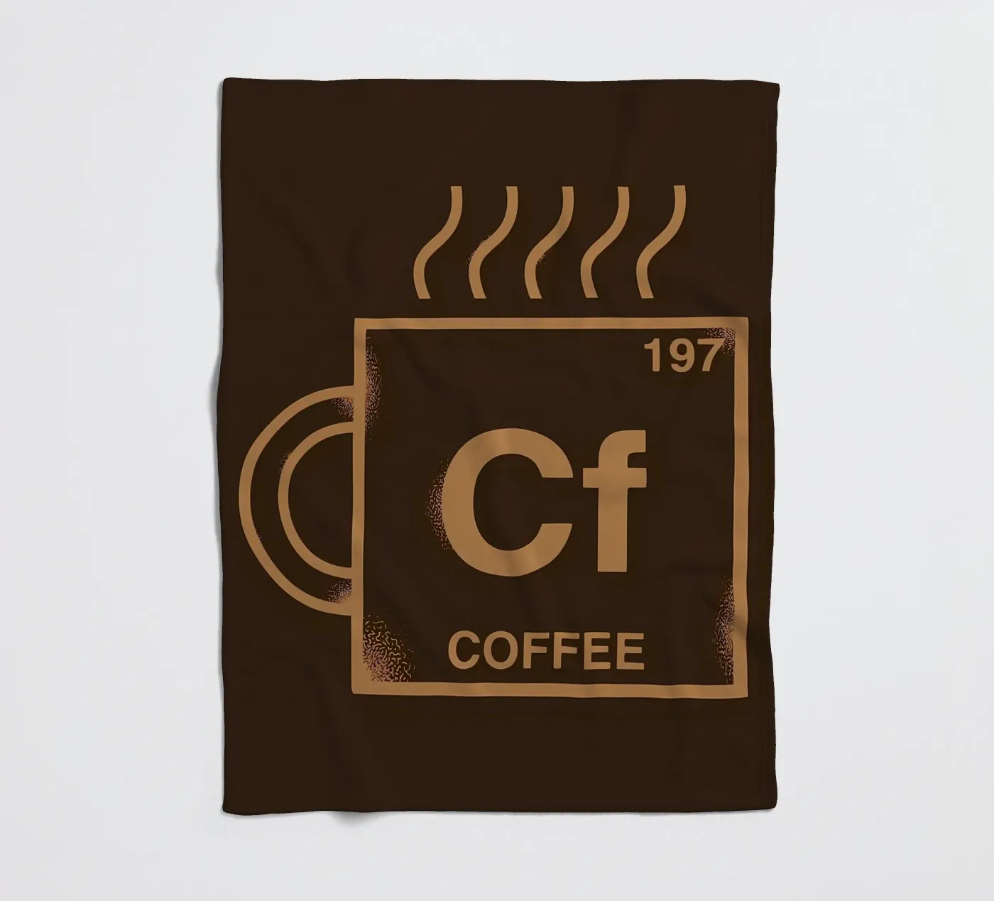 ELEMENTO CAFFÈ coperta in pile da Delaplane