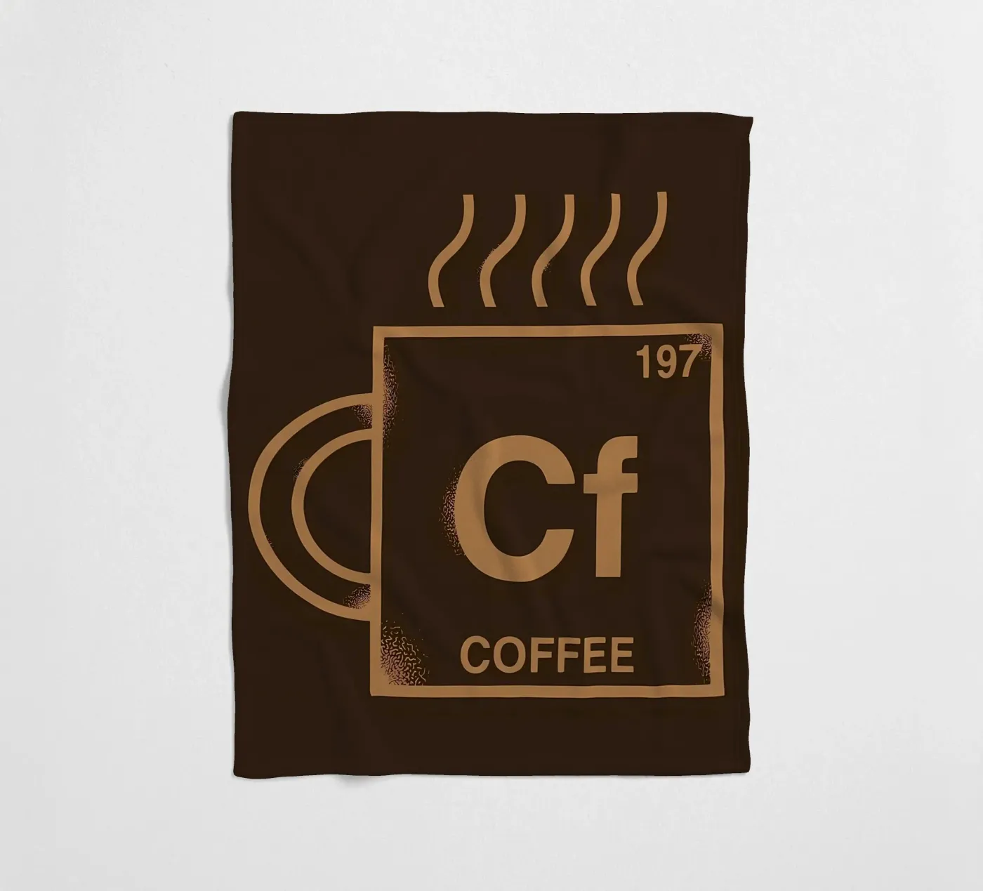 ELEMENTO CAFFÈ coperta in pile da Delaplane