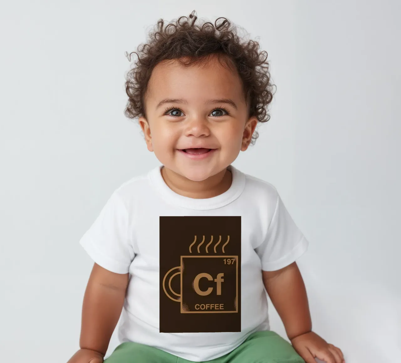 ELEMENTO CAFFÈ maglietta neonato da Delaplane