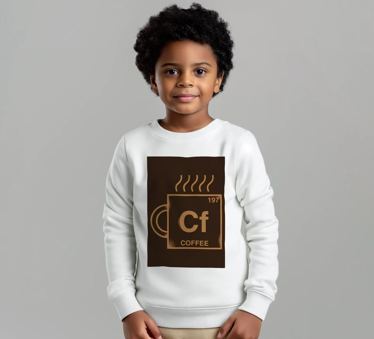 ELEMENTO CAFFÈ felpa bambino da Delaplane