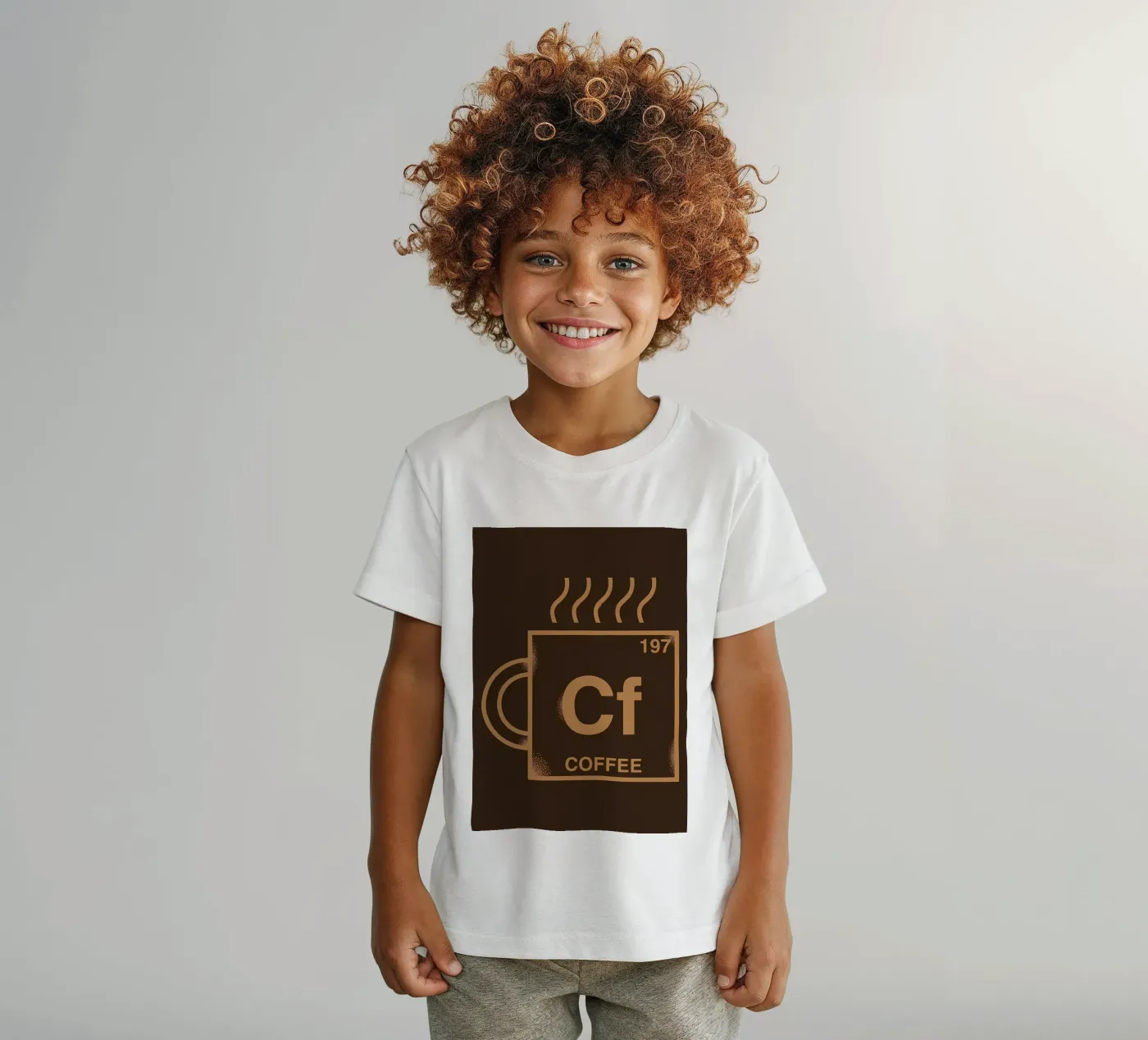 COFFEE ELEMENT kinder t-shirt van Delaplane