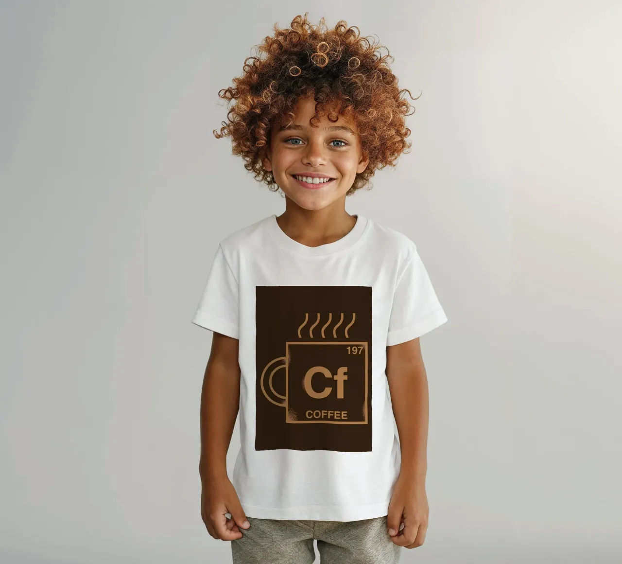 ELEMENTO CAFFÈ t-shirt bambini da Delaplane