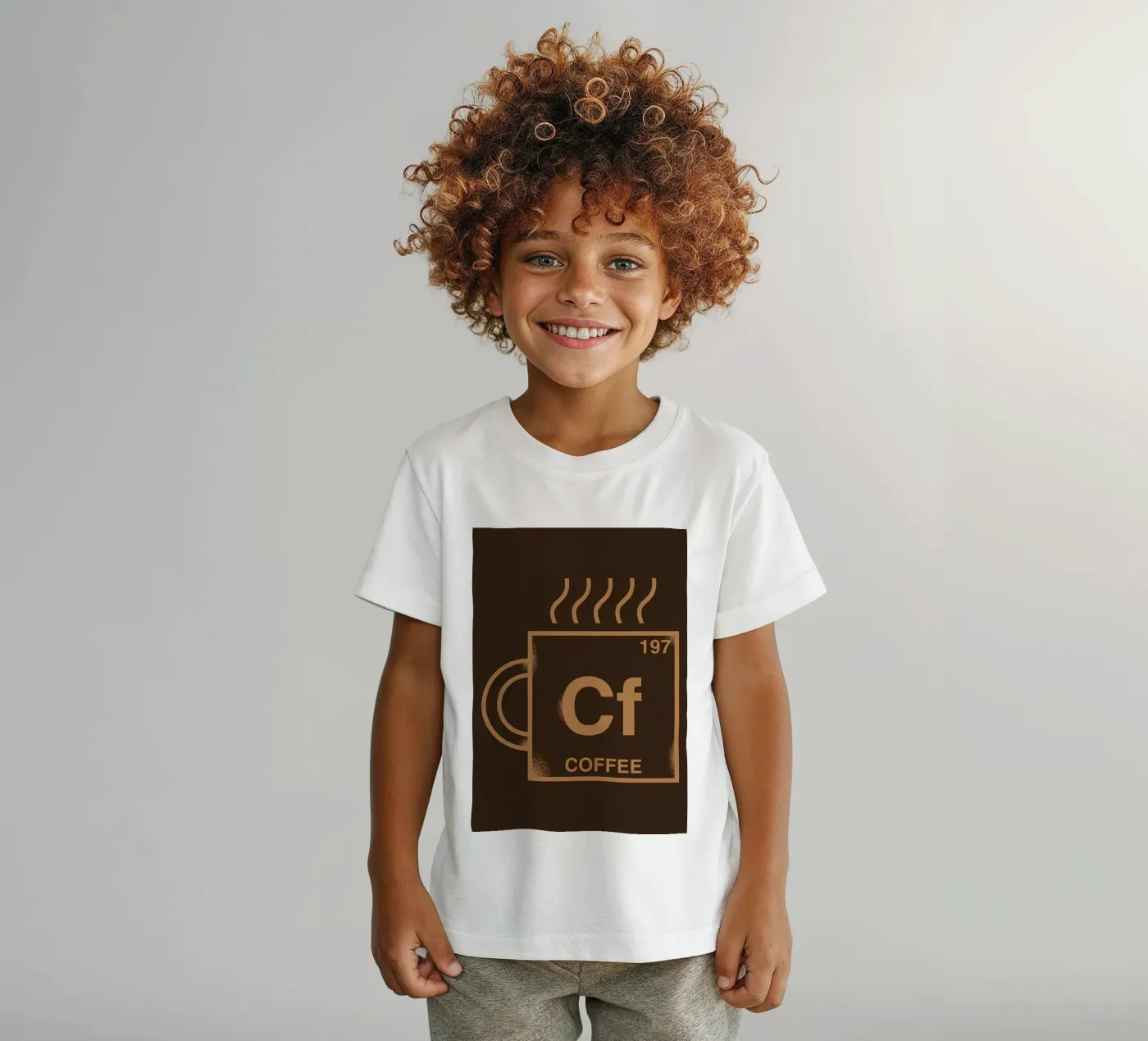 COFFEE ELEMENT kinder t-shirt van Delaplane