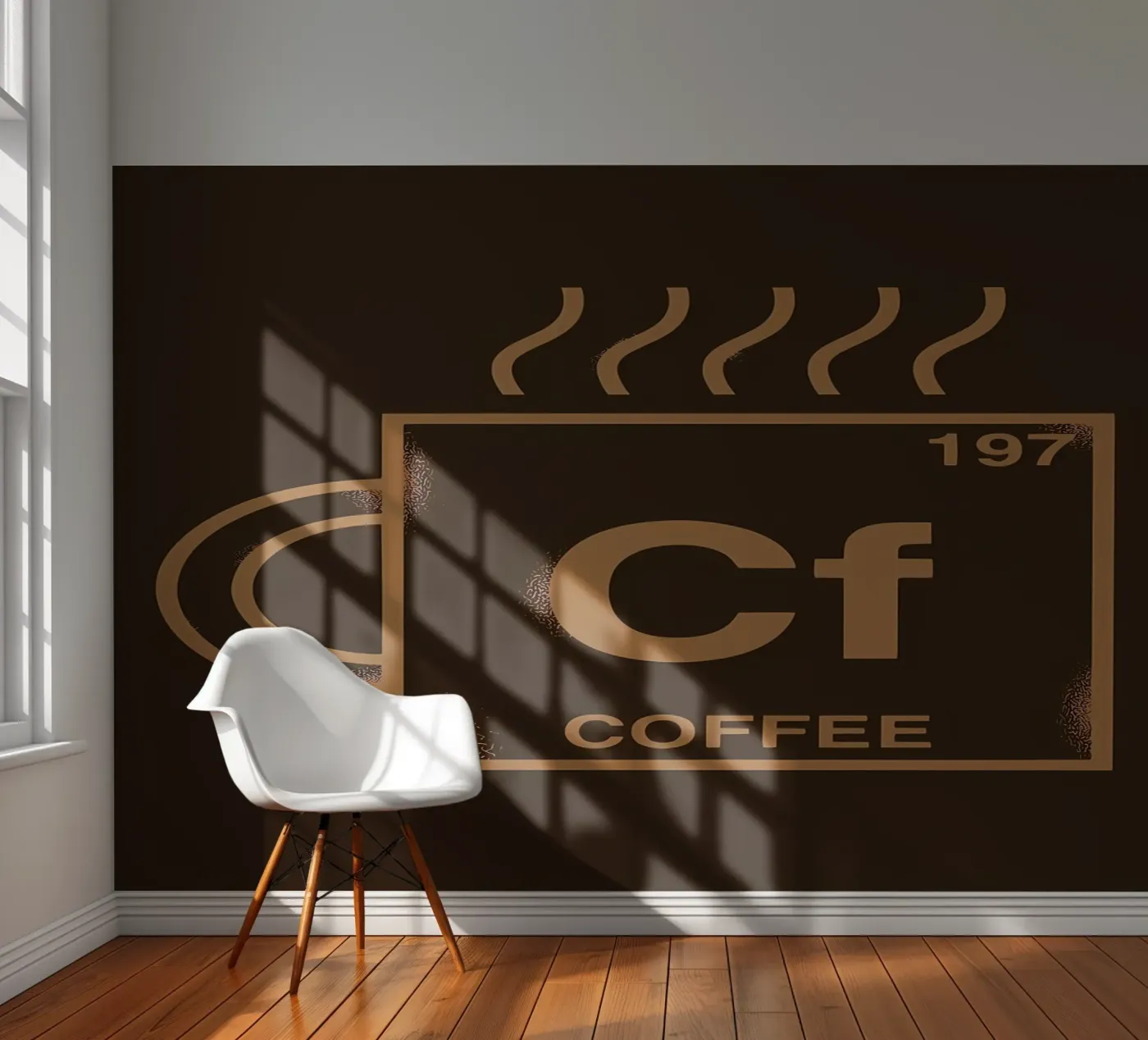 COFFEE ELEMENT fotobehang van Delaplane