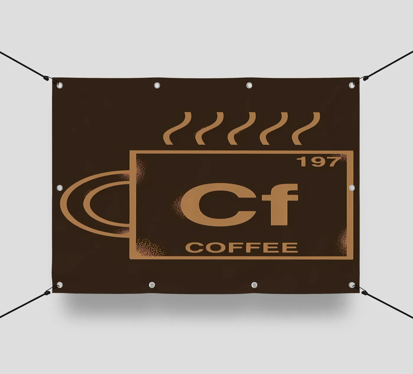 ELEMENTO CAFFÈ telo in pvc da Delaplane