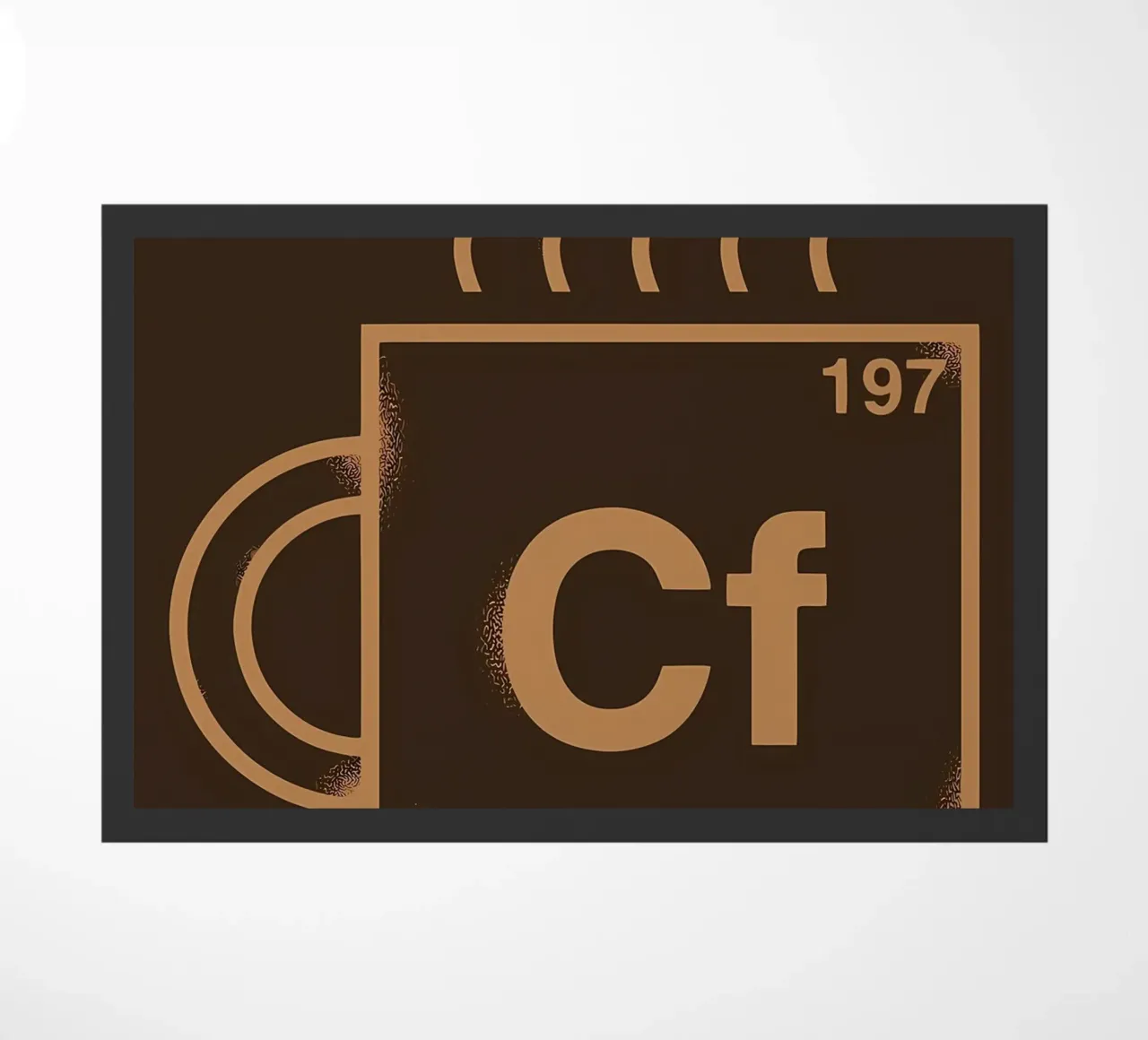 COFFEE ELEMENT doormat by Delaplane