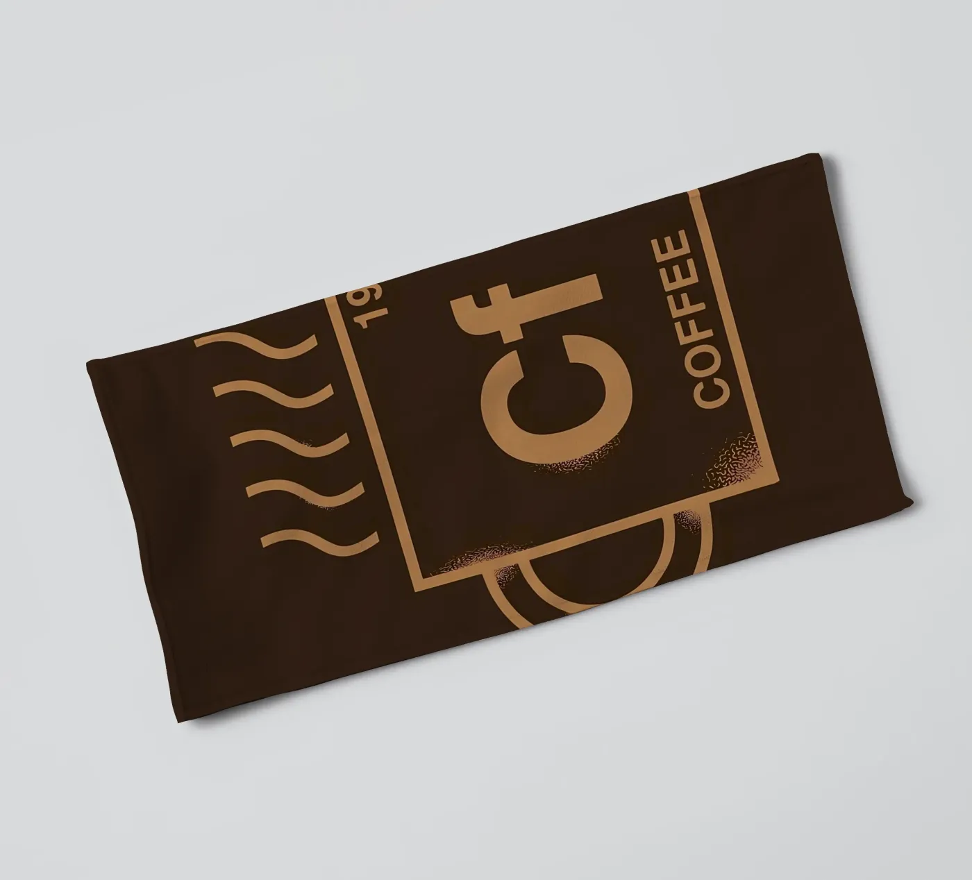 COFFEE ELEMENT towel by Delaplane