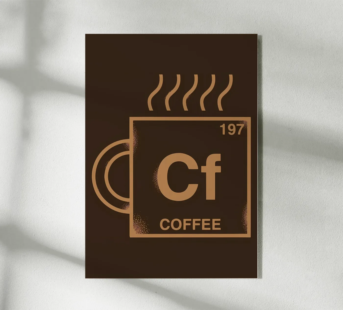 KOFFIE ELEMENT acryl van Delaplane