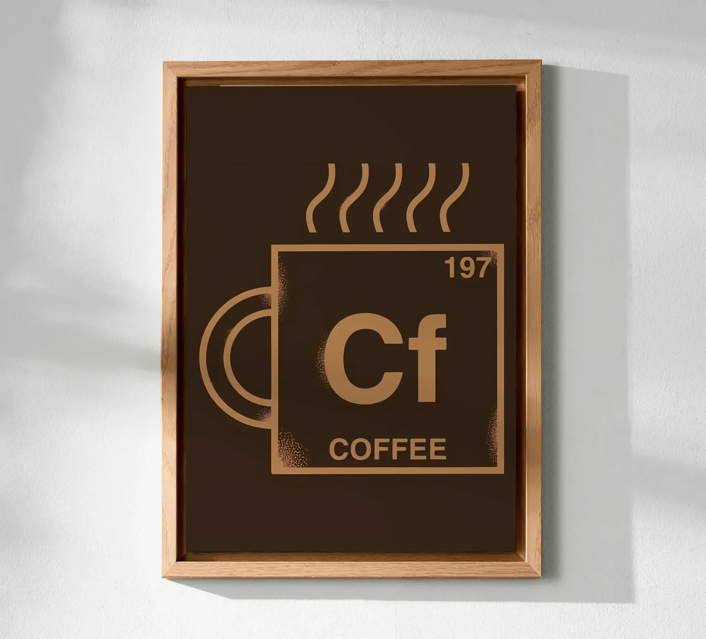 COFFEE ELEMENT alluminio dibond da Delaplane