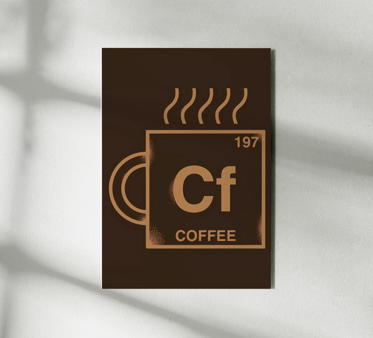 ELEMENTO CAFFÈ alluminio dibond da Delaplane