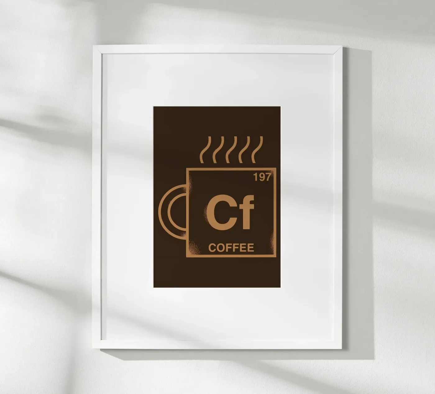 COFFEE ELEMENT poster by Delaplane