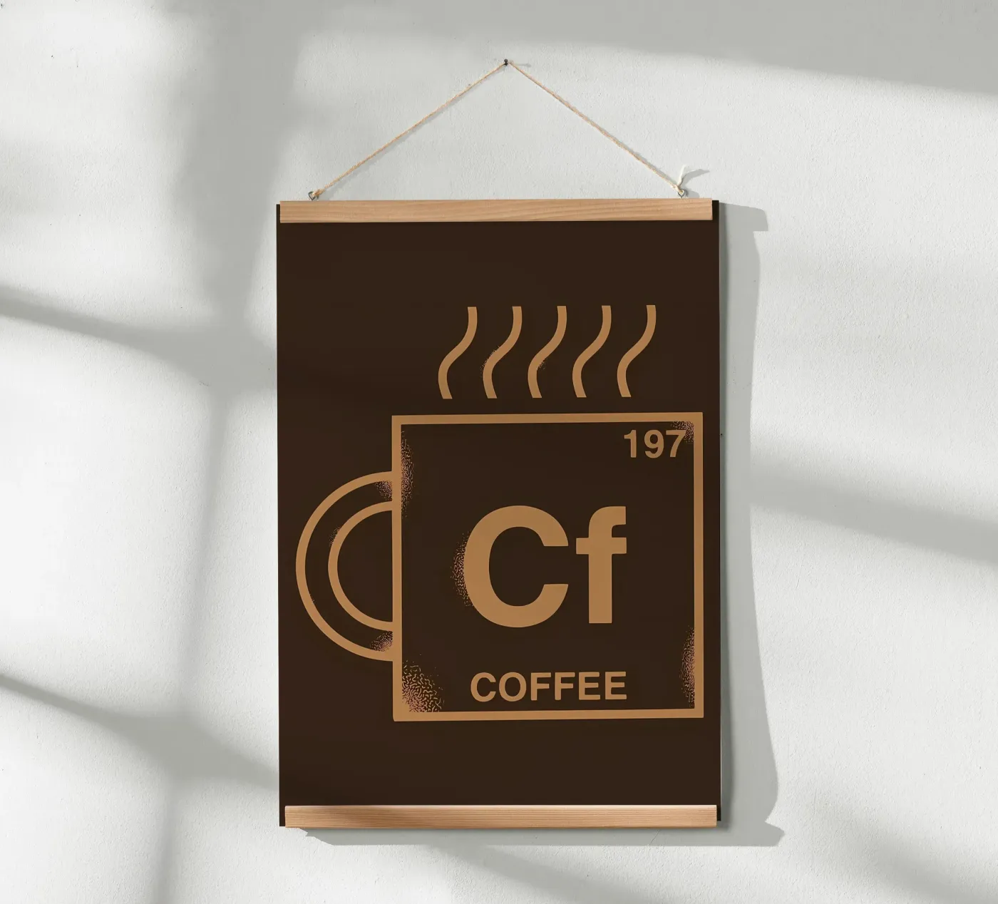 COFFEE ELEMENT poster by Delaplane