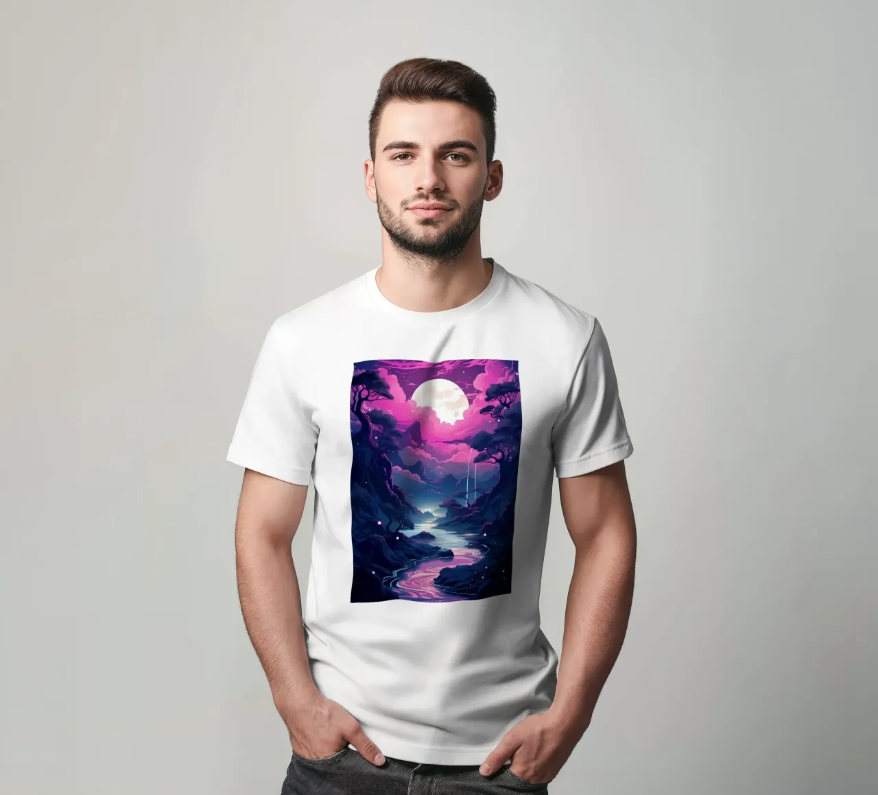 Ciliegio in fiore Giappone Arte t-shirt da Mikesell