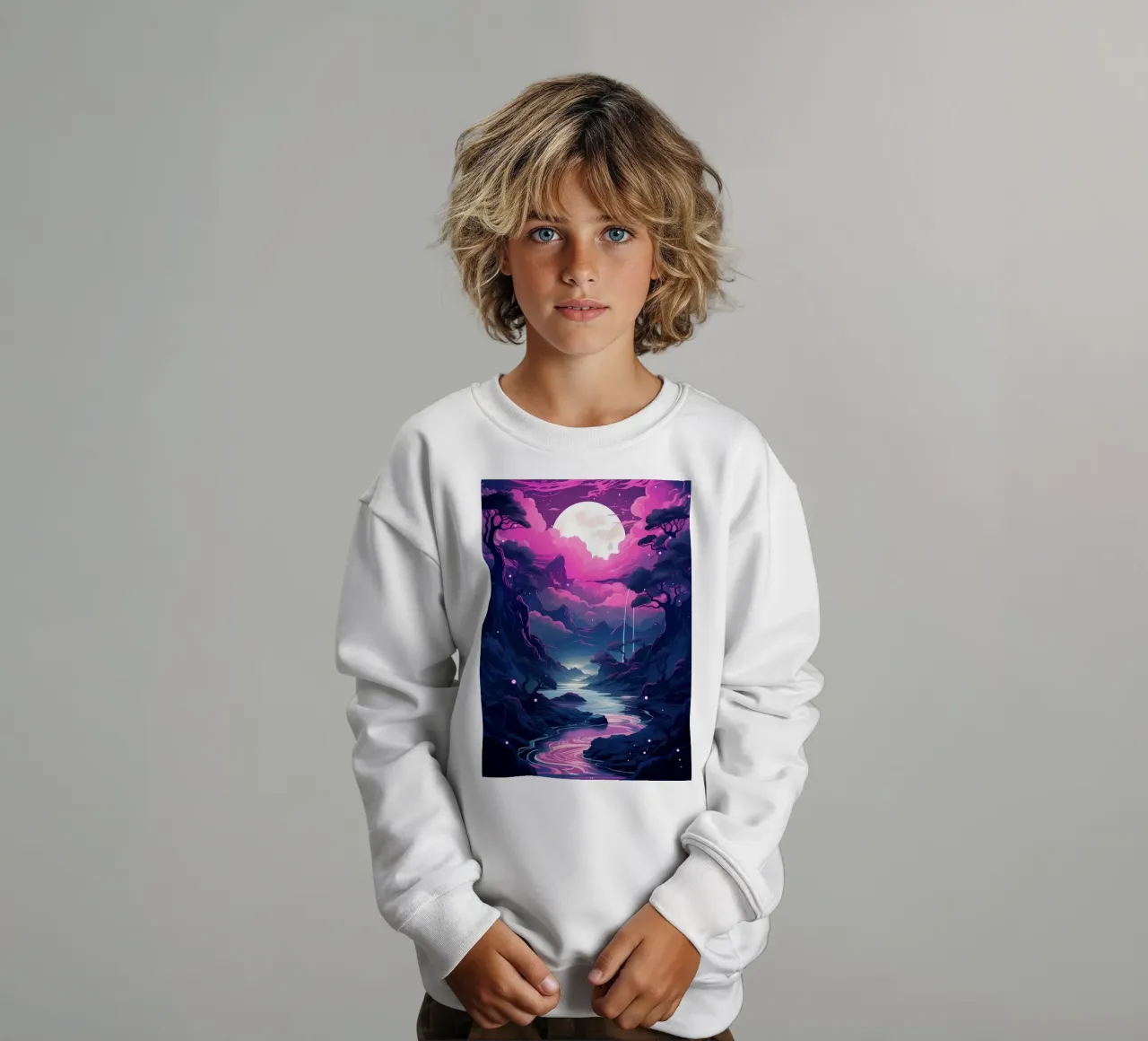 Ciliegio in fiore Giappone Arte felpa bambino da Mikesell