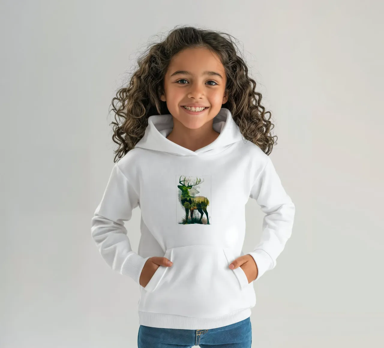 Minimalistische Poster 84 kinder hoodie van Kadynce