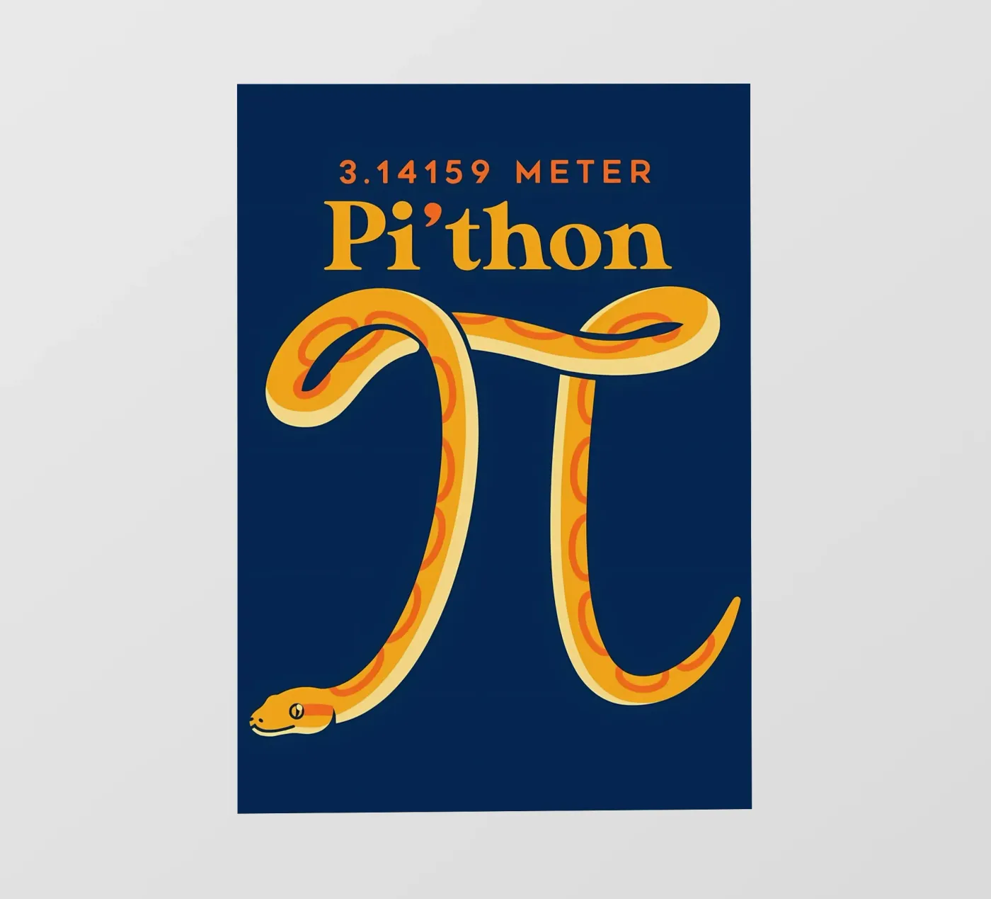 PITHON fotobehang van Delaplane