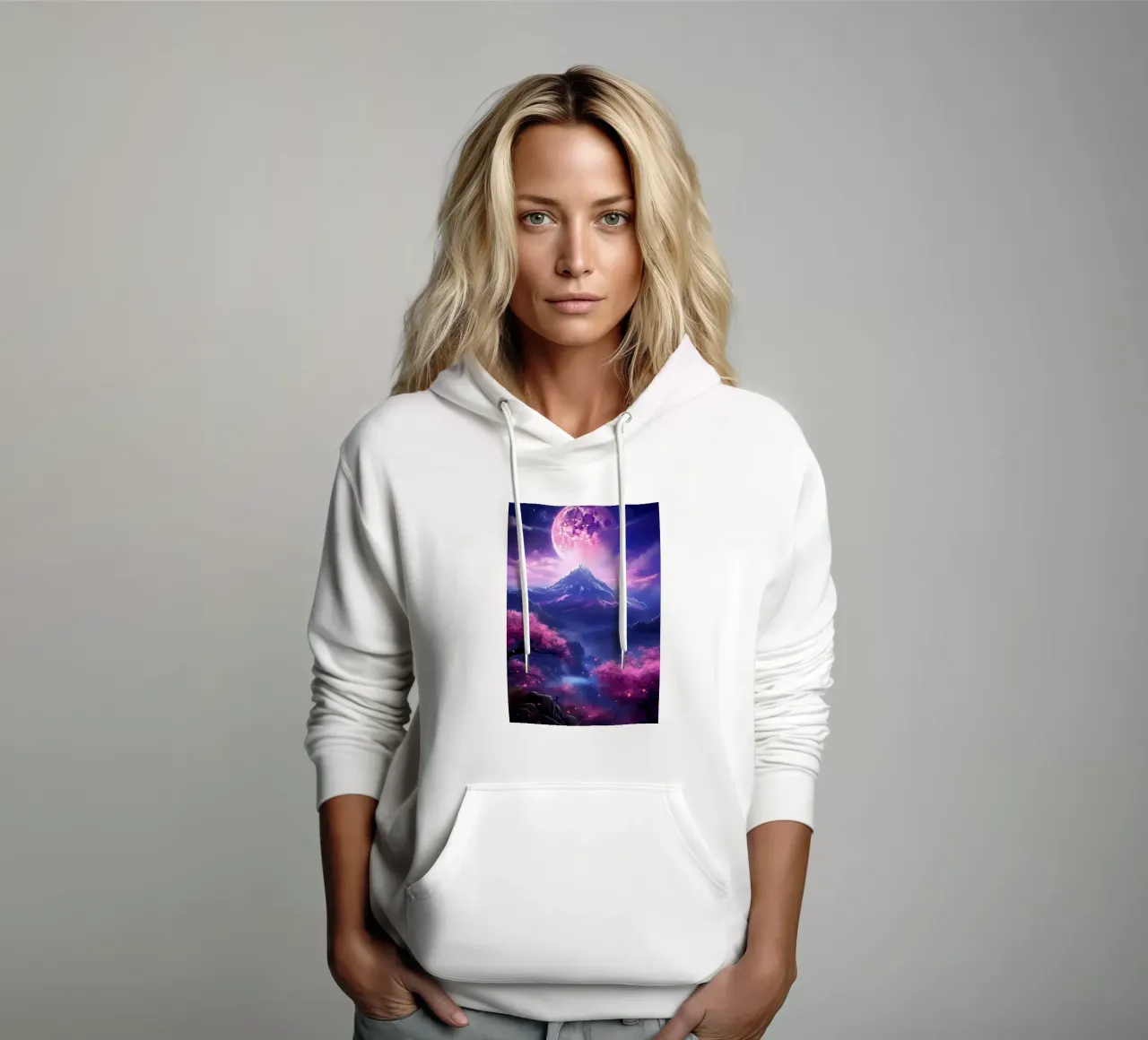 Ciliegio in fiore Giappone Arte felpa con cappuccio da Mikesell