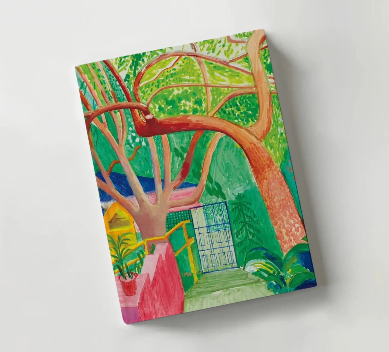 Shady trees in front of the house - David hockney diario da Perdana shop