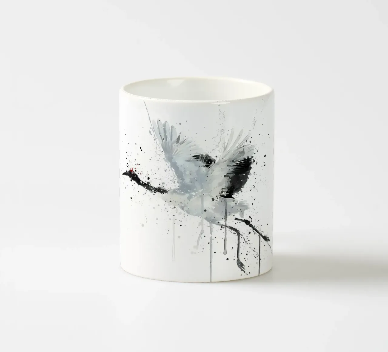 Gru ad acquerello tazza in ceramica da Allaire