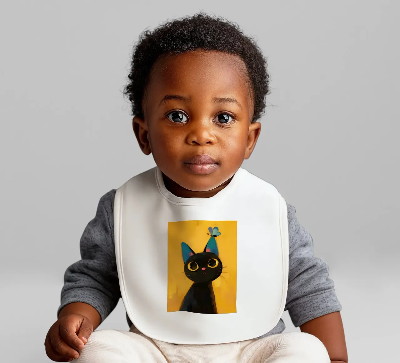 Minimalist Poster 86 baby bib by Kadynce
